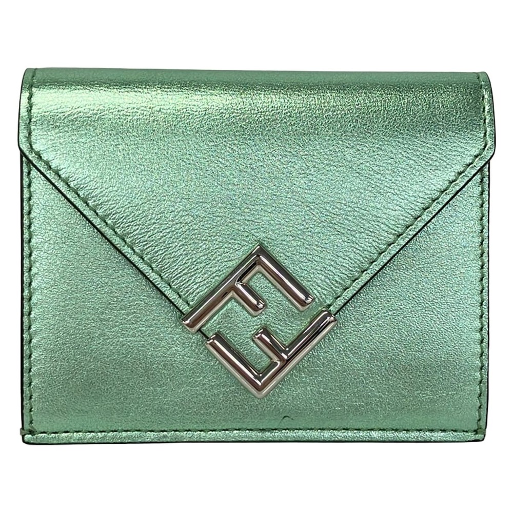 Fendi FF Diamond Trifold Wallet 8M0480